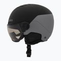 Casco da sci UVEX Wanted Visor Pro V black/silver matt 3