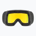 UVEX Downhill 2100 CV occhiali da sci nero opaco/specchio arancione giallo 3