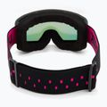 UVEX occhiali da sci per bambini Pwdr FM nero opaco/specchio rosa verde chiaro 3