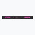UVEX occhiali da sci per bambini Pwdr FM nero opaco/specchio rosa verde chiaro 4