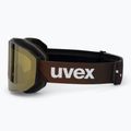 UVEX Evidnt Attract + custodia nero opaco/specchio cooper giallo chiaro 5