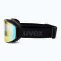 Occhiali da sci UVEX Evidntract S V + custodia nero opaco/specchio arcobaleno chiaro 5