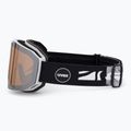 UVEX Evidnt Attract + custodia bianco opaco/specchio argento giallo chiaro 5