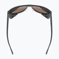 Occhiali da sole UVEX MTN Classic Pure nero opaco/rosso specchio 4