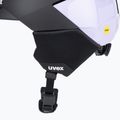 Casco da sci UVEX Levitate MIPS nero/lavanda opaco 8