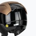 Casco da sci UVEX Levitate MIPS marrone/nero opaco 7