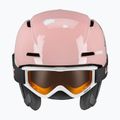 Casco da sci per bambini UVEX Viti Set + occhiali Speedy Pro rosa pinguino/lasergold lite 2