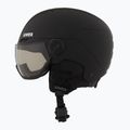Casco da sci UVEX Wanted Visor Pro V nero opaco 3