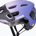 Casco da bici UVEX React MIPS lilla/quercia opaco 8