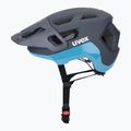 Casco da bicicletta UVEX React deep space/azure matt 3