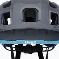 Casco da bicicletta UVEX React deep space/azure matt 7