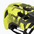 Casco da bici per bambini UVEX React MIPS Jr lime/nero 7