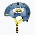 Casco da bambino UVEX Kid 3 stone blue pow 3