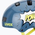 Casco da bambino UVEX Kid 3 stone blue pow 7