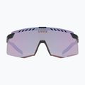Occhiali da sole UVEX Pace Stage Small CV nero opaco/rosa specchiato 2