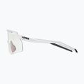 Occhiali da sole UVEX Pace Stage Small V bianco opaco/blu specchiato 5