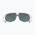 Occhiali da sole UVEX Axos Set bianco opaco/viola specchiata/chiaro 4