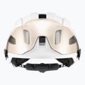 Casco da bici UVEX Stride Visor bianco opaco/litemirror argento 3