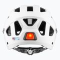 Casco da bici UVEX Stride Visor bianco opaco/litemirror argento 5