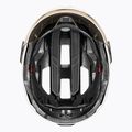 Casco da bici UVEX Stride Visor bianco opaco/litemirror argento 7