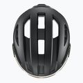 Casco da bici UVEX Stride Visor nero opaco/litemirror argento 6
