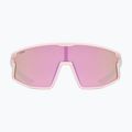 UVEX occhiali da sole per bambini Skyryse Jr rosa/verde opaco/rosa specchiato 2