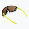 UVEX occhiali da sole per bambini Skyryse Jr nero/giallo opaco/giallo specchiato 2