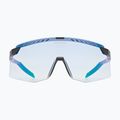 Occhiali da sole UVEX Pace Stage V nero opaco/blu specchiato 2