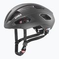 Casco da bici UVEX Rise CC tutto nero opaco