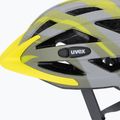 Casco da bicicletta UVEX Air Wing CC grigio / lime opaco 7