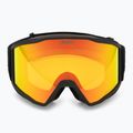 Maschera da sci UVEX Blast CV black matt/mirror rainbow 2