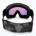 Maschera da sci UVEX Blast CV black matt/mirror red 3