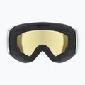 Maschera da sci UVEX Victorious FM S1 white matt/mirror rose 3