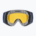 Maschera da sci UVEX Victorious FM dust blue matt/mirror sapphire 7