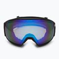 Maschera da sci UVEX Victorious FM black matt/mirror blue 2
