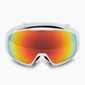 Maschera da sci UVEX Victorious S FM white matt/mirror orange 2