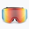 Maschera da sci UVEX Provoqe V black matt/vario rainbow mirror 2