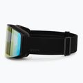 Maschera da sci UVEX Provoqe V black matt/vario rainbow mirror 4
