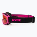 Maschera da sci per bambini UVEX Speedy Nova Jr pink/laser gold 4