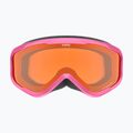 Maschera da sci per bambini UVEX Speedy Nova Jr pink/laser gold 2