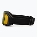 Maschera da sci UVEX Gravity FM black matt/mirror yellow/orange/clear 4