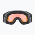 Maschera da sci UVEX Gravity FM black matt/mirror yellow/orange/clear 3