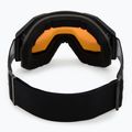 Maschera da sci UVEX Gravity FM black matt/mirror red/orange/clear 3