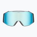 Maschera da sci UVEX Gravity FM rhino matte/mirror ice/green/clear 2