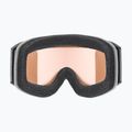 Maschera da sci Uvex Blast V black matt/vario silver mirror 7