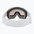Maschera da sci UVEX Victorious S V white matt/vario rose mirror 3