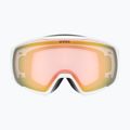 Maschera da sci UVEX Victorious S V white matt/vario rose mirror 6