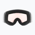 Maschera da sci UVEX Victorious S V white matt/vario rose mirror 7