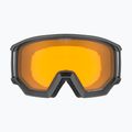 Maschera da sci UVEX Athletic LGL matt black/yellow/clear 2