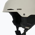 Casco da sci UVEX Resolution warm grey/black matt 7